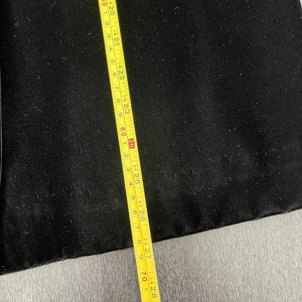 Breckenridge Black Velvet Mid Skirt, Size 10 NWT - Picture 6 of 6